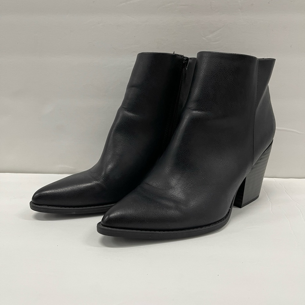SOUL Naturalizer Mikey Black Ankle Boots